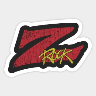 Z Rock Heavy Metal Radio 1986 Sticker